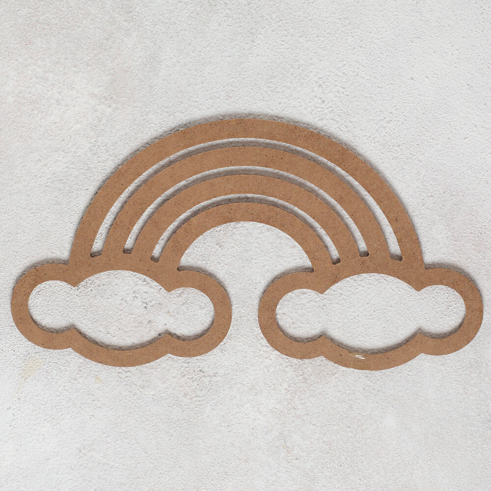 Loren Crafts Bulut Figürlü Makrome Kasnağı